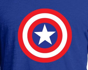 Pliki do cięcia Captain America | Cricut | Silhouette Cameo | Pliki do cięcia Svg | Pliki cyfrowe | PDF | Eps | DXF | PNG | Captain America