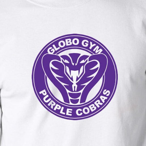 Globo Gym Purple Cobras Cut Files | Cricut | Silhouette Cameo | Svg | Digital Files | PDF | Eps | DXF | PNG | Dodgeball