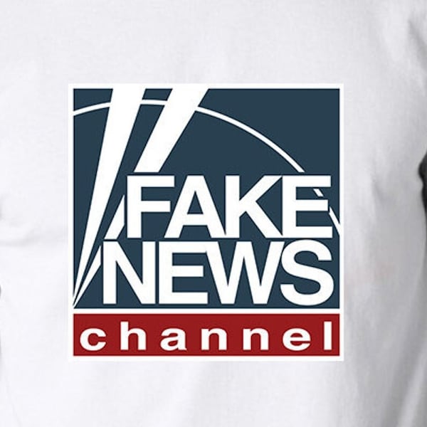 Fake News Channel Cut Files | Cricut | Silhouette Cameo | Svg Cut Files | Digital Files | PDF | Eps | DXF | PNG | Fake News Channel