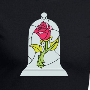 The Enchanted Rose Cut Files / Cricut / Silhouette Cameo / Svg Cut Files / Digital Files / PDF / Eps / DXF / PNG / Beauty And The Beast