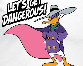 Let's Get Dangerous Digital Cut Files | Cricut | Silhouette Cameo | Svg Cut Files | Digital Files | PDF | Eps | DXF | PNG | Darkwing Duck