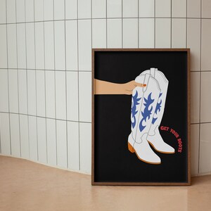 Poster Cowboy Dolly Parton Wall Art Stampa moderna estetica occidentale, Arte da parete alla moda per l'arredamento dell'appartamento Arte da parete audace