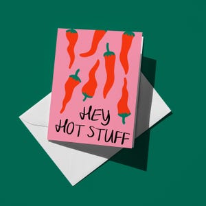 Spicy Grußkarten | Lustige Meilenstein Nachrichten, Geburtstagskarten, Liebesbriefe, fröhliches Briefpapier, Chili Pepper Design