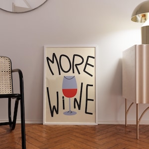 Wine Printable Wall Art, Kitchen Prints, Bar Cart Printable Art, Wine Club Prints, Digital Download Art, Apartment Decor