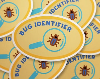 Naklejka Limacology | Identyfikator owadów | Fantastyczna | Urocza naklejka | Miłośnicy ślimaków | Entomologia | Miłośnik owadów