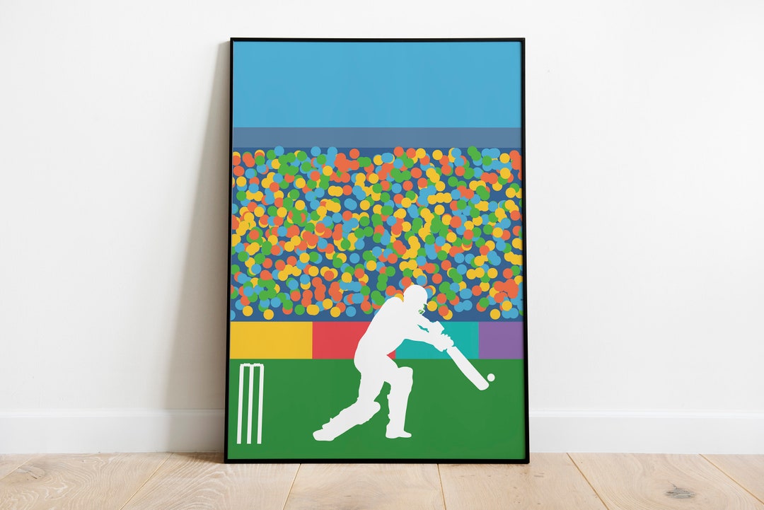 Wall Art Sport Test Cricket Poster Cricket Poster Wall Art Download
