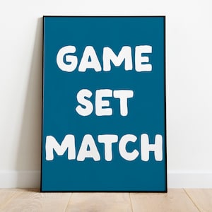 Wall Art For Tennis Fan Poster Grand Slam Tennis Wall Art US Open Travel Print Vintage Tennis Wall Art Quadri Tennis