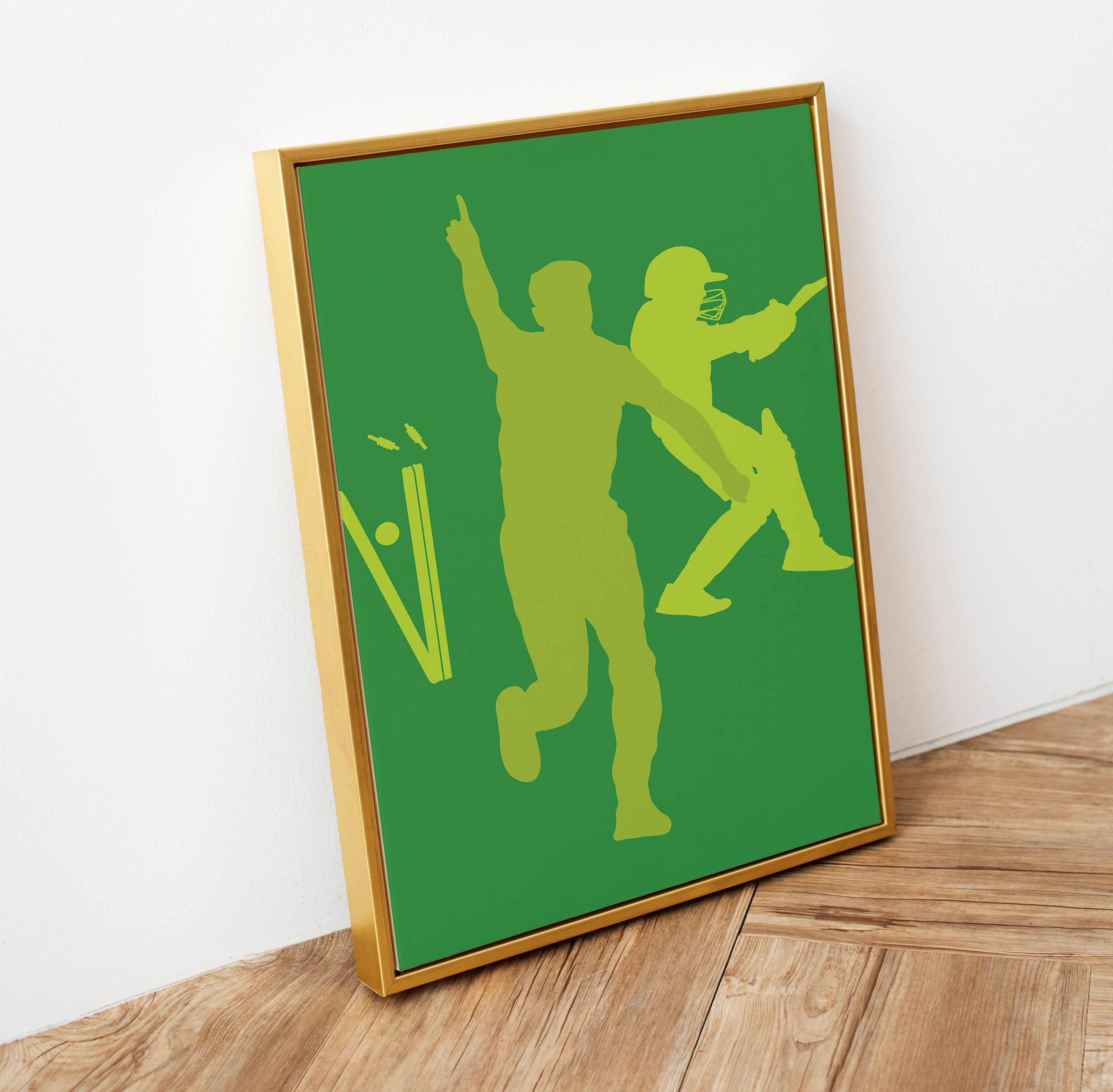 Wall Art for Game Room Poster for Cricket Fan Wall Art Sport Test ...