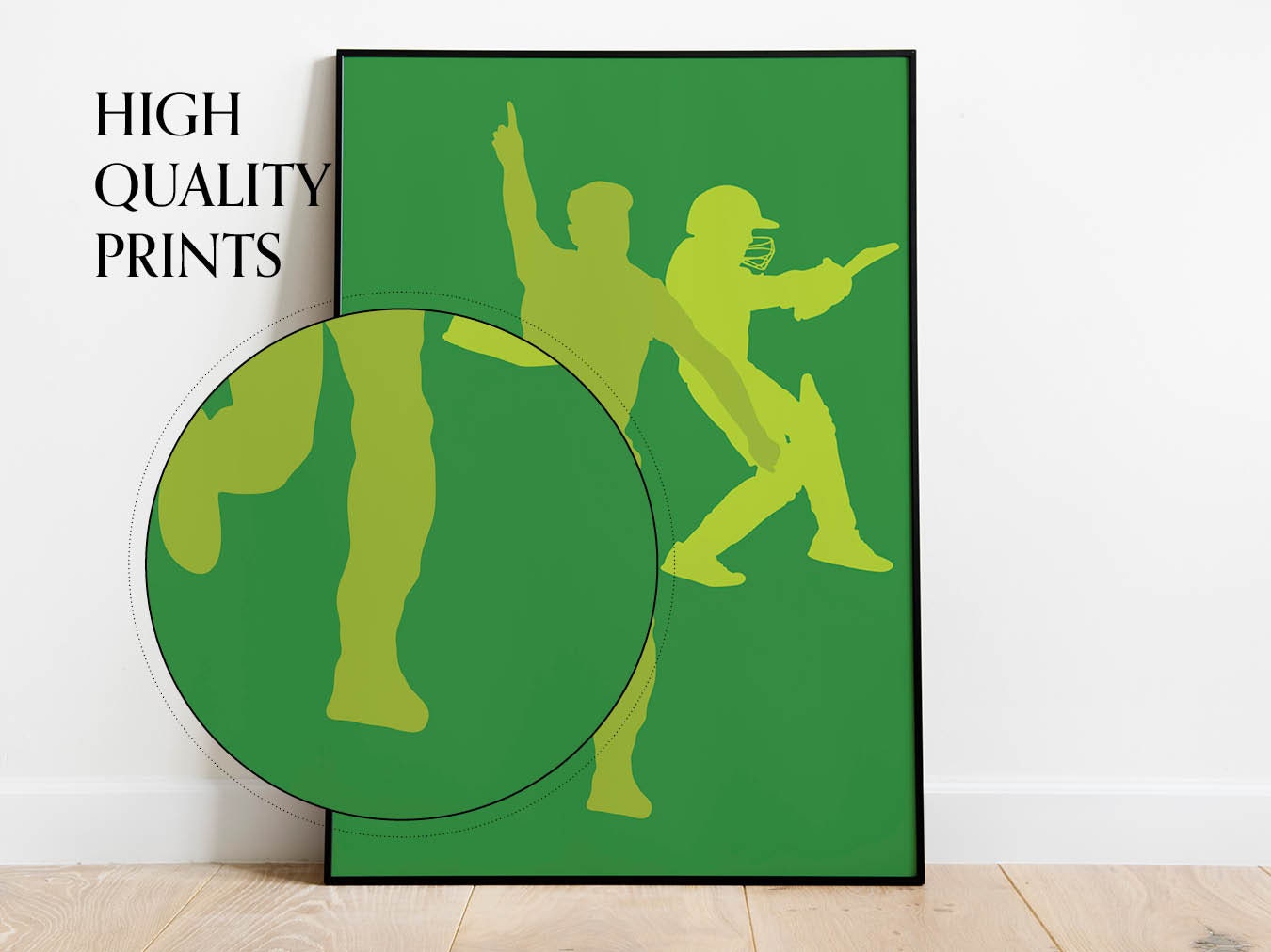 Wall Art for Game Room Poster for Cricket Fan Wall Art Sport Test ...