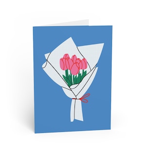 Carte de voeux unique pour la fête des mères Carte-cadeau pour grand-mère Coquette Papeterie pour maman Cadeau sincère
