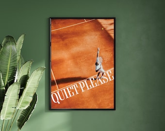 Roland Garros Poster: Vintage French Open Tennis Print (Digital Download)