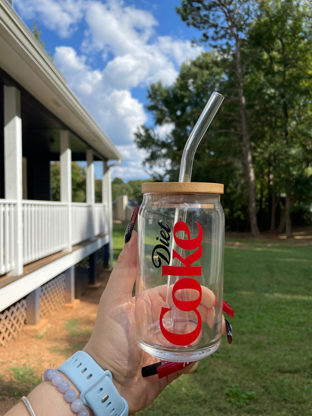 Personalized Chillin' In Balls Soda Can Tumbler - Gift Idea For Father's Day - We're Chillin' In Your Balls