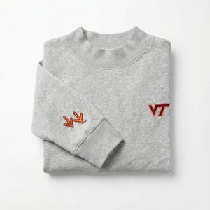 Virginia Tech Oversized Mock Neck