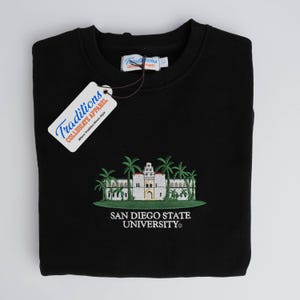 San Diego State University Crewneck - Etsy