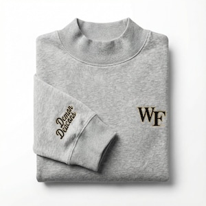 Wake Forest Oversized Mock Neck