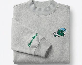 Tulane Oversized Mock Neck