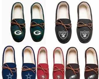 Football Moccasins - Etsy