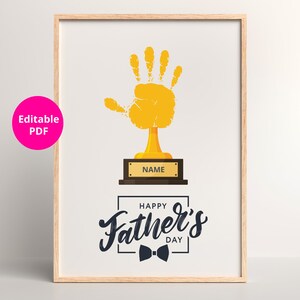 Father's Day Card, Editable &amp; Printable - Etsy