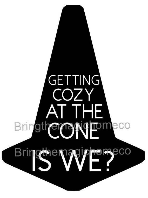 Getting Cozy at the Cone SVG Etsy