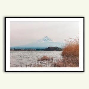 Mt Fuji Japan Print, Fuji Mountain Wall Art, Japan Photo Print, Photo Wall Art Print, Landscape Photography, Travel Photography