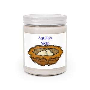 Aquilae Nido Nest Illustration Candle | 9oz Soy Candle image 1