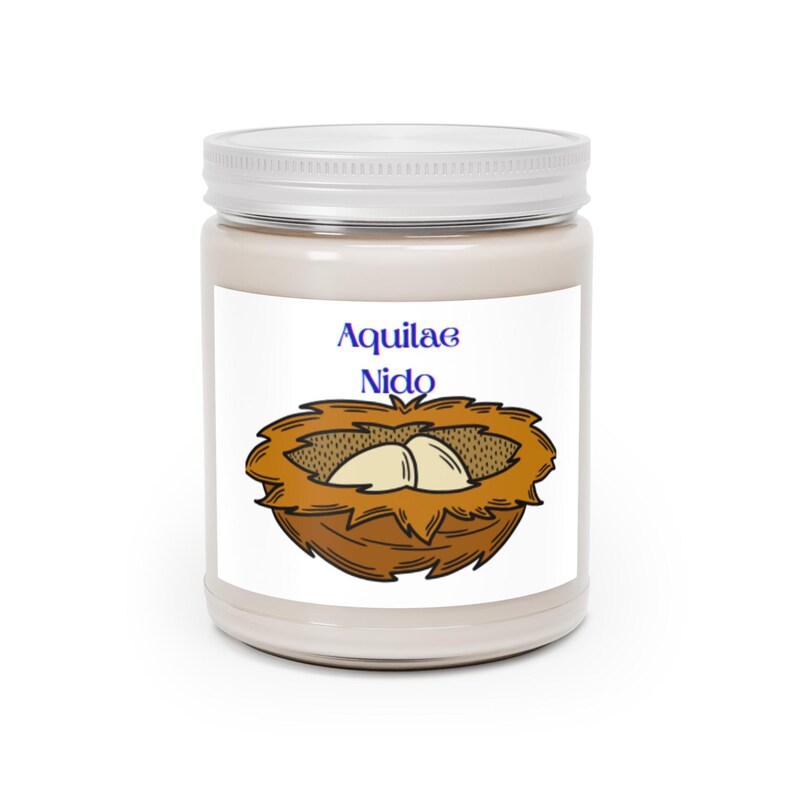 Aquilae Nido Nest Illustration Candle | 9oz Soy Candle image 16