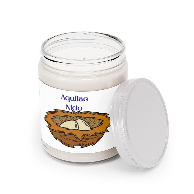 Aquilae Nido Nest Illustration Candle | 9oz Soy Candle image 9