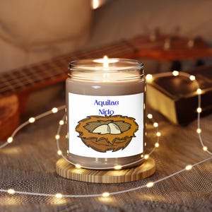 Aquilae Nido Nest Illustration Candle | 9oz Soy Candle image 10