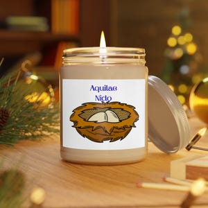 Aquilae Nido Nest Illustration Candle | 9oz Soy Candle image 6