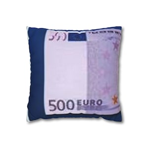 500 Euro Spun Polyester Square Pillow Case