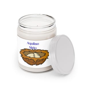 Aquilae Nido Nest Illustration Candle | 9oz Soy Candle image 2
