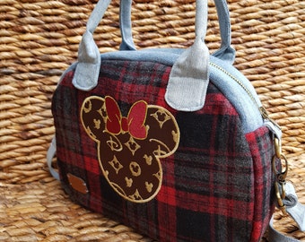 Bolso de Denim -Mickey Mouse -Tote vaquero-bag mezclilla-bolso vaquero-bolso Mickey-bag Mickey-tote