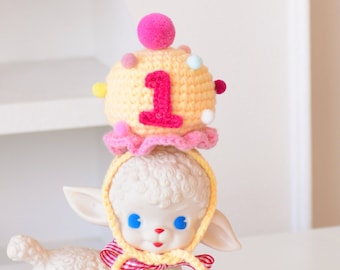 Crea momentos memorables: ¡Sombrero de fiesta de cumpleaños de ganchillo personalizable!