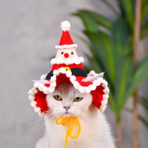 Enchanting Santa Pet Hat: Your Pet's Magical Holiday Accessory