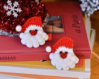 Jingle All the Way with Our Crocheted Santa Claus Headband!  Festive Style for a Merry Christmas!
