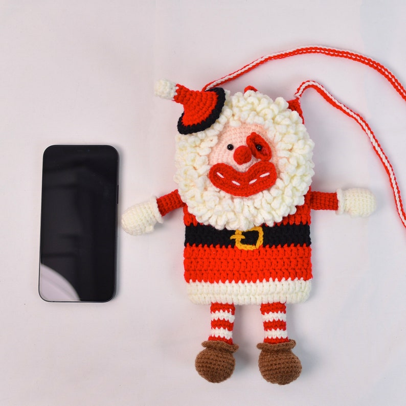 Spread Festive Cheer with Our Santa Clown Christmas Crossbody Bag image 3