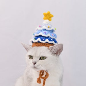 Spread Holiday Cheer with Our Christmas Tree Pet Hat!