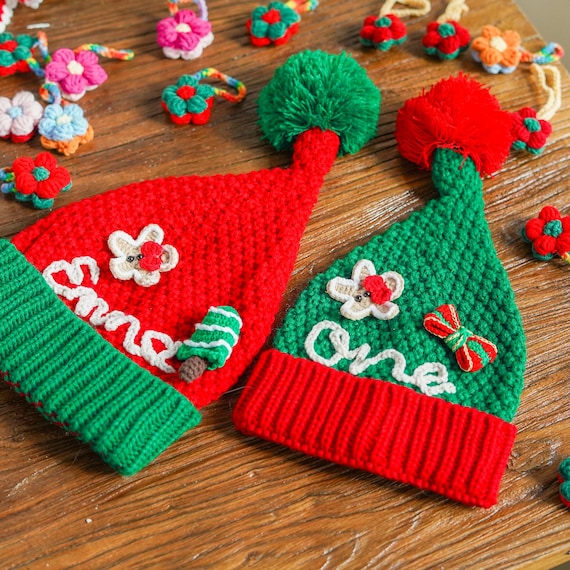 Custom Crochet Santa Christmas Hat Crochet Santa Hat: Easy Pattern In 6 Sizes | Stop Scrolling  main image 4