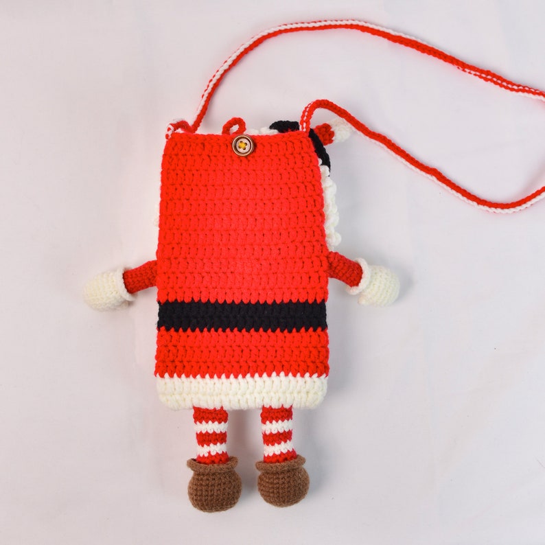 Spread Festive Cheer with Our Santa Clown Christmas Crossbody Bag image 4