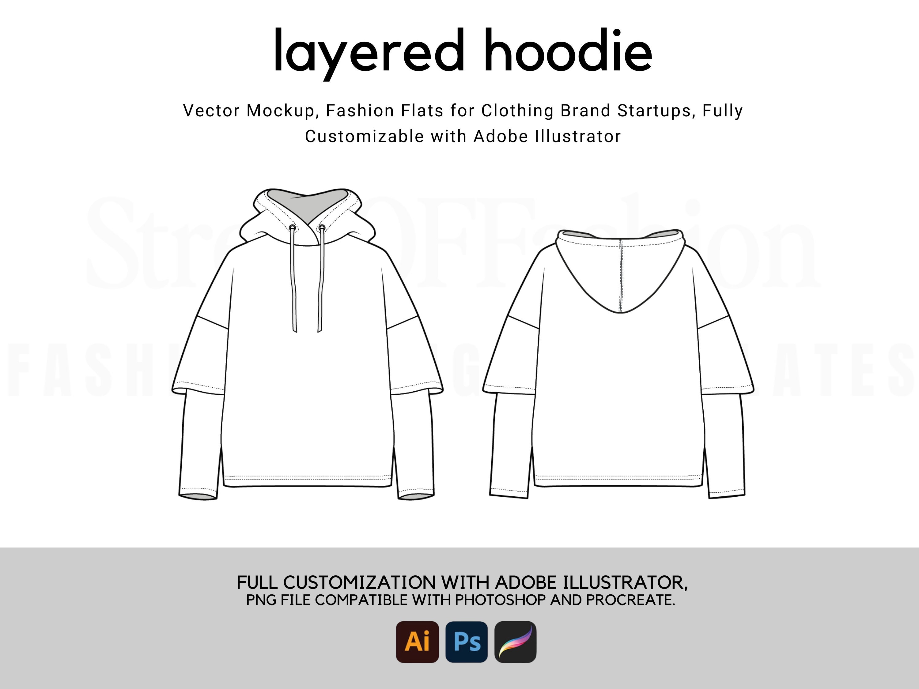 Double Layer Hoodie