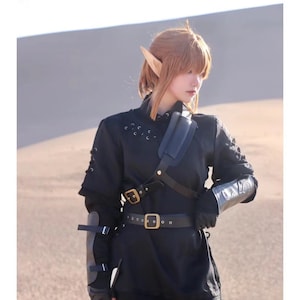 Legend of Zelda Link Cosplay: Dark suit，Tears of the Kingdom, Breath of the Wild | Elf Cosplay - Perfect Halloween Costume/Gift