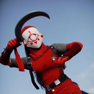 Yiga Clan cosplay The Legend Zelda  Yiga  Cosplay Costume Blademaster Mask, Breath of the Wild Cosplay Props