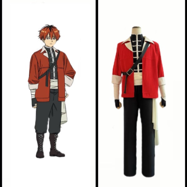 Frieren: Beyond Journey's End Cosplay Costume, Stark, Cosplay Costume, Wigs,  Clothing, Uniform