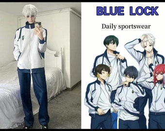 Blue Lock Bachira Meguru Isagi Yoichi customized version Cosplay Set - Daily sportswear Perfect Halloween Costume/Gift