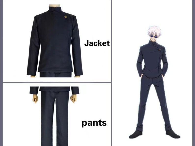 Jujutsu Kaisen Satoru Gojo High-end Customized Version Cosplay Set ...