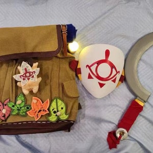 Korok backpack bag Yiga Clan cosplay The Legend Zelda Korok  Cosplay Costume