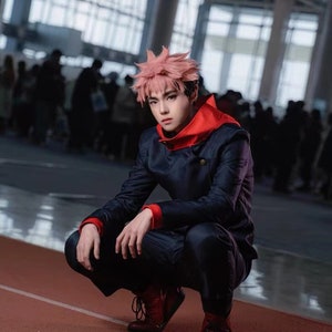 Jujutsu Kaisen Yuji Itadori High-end customized version Cosplay Set - Perfect Halloween Costume/Gift