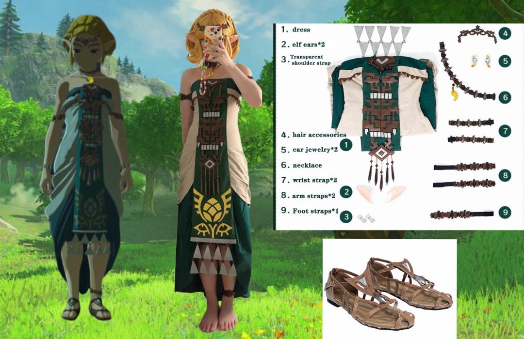 Legend of Zelda Cosplay Tears of the Kingdom, Breath of the Wild
