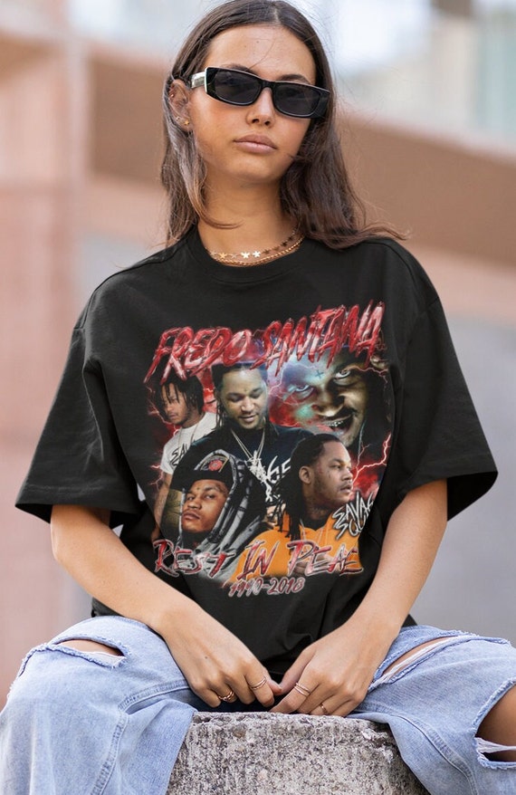 FREDO SANTANA Fredo Santana Camicia Tshirt Tee Fredo Santana