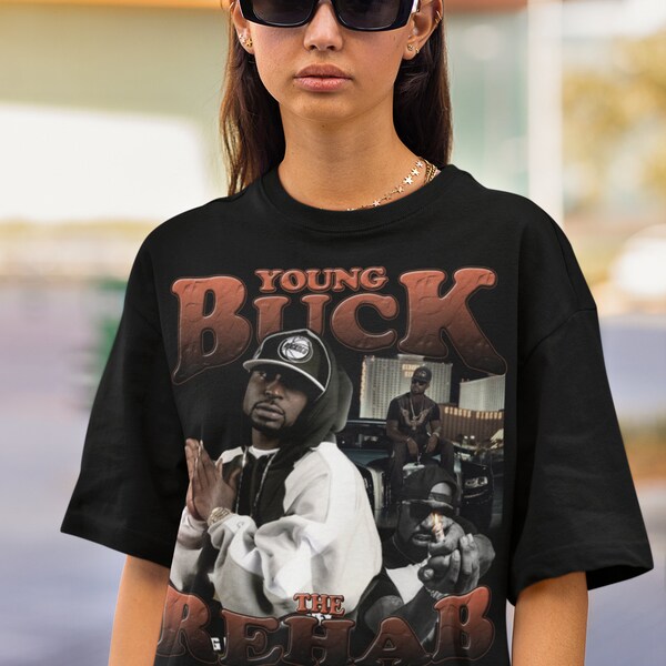 YOUNG BUCK | Young Buck Shirt Tshirt Tee | Young Buck Sweater Sweatshirt | Young Buck Hiphop Rapper RnB